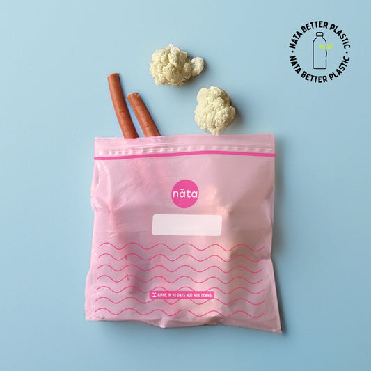 Nata Zero Waste Gallon Zip Bags