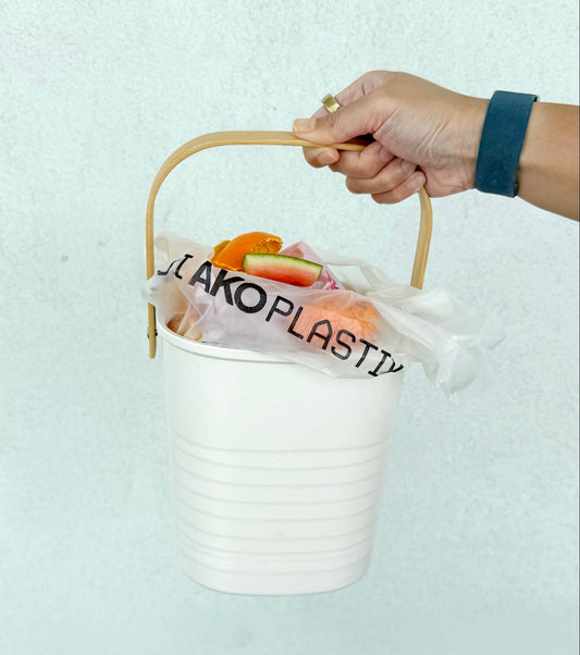 Nata Compost Bamboo Bin + Liners