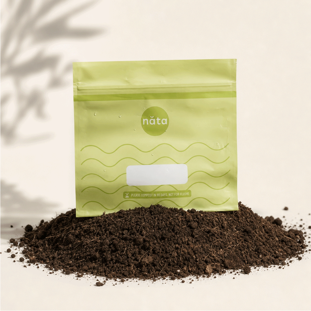 Nata Zero Waste Sandwich Zip Bags