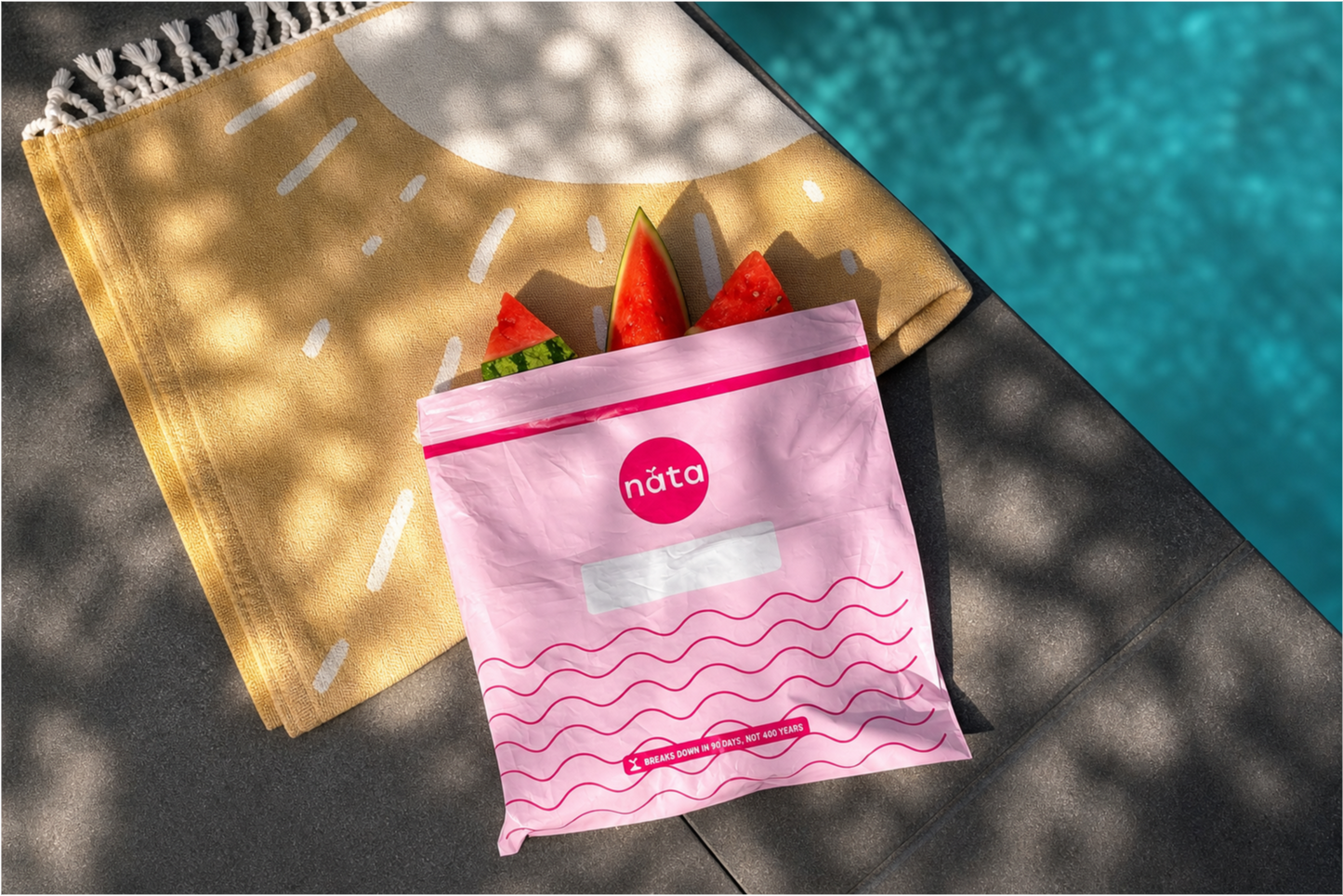 Nata Zero Waste Gallon Zip Bags