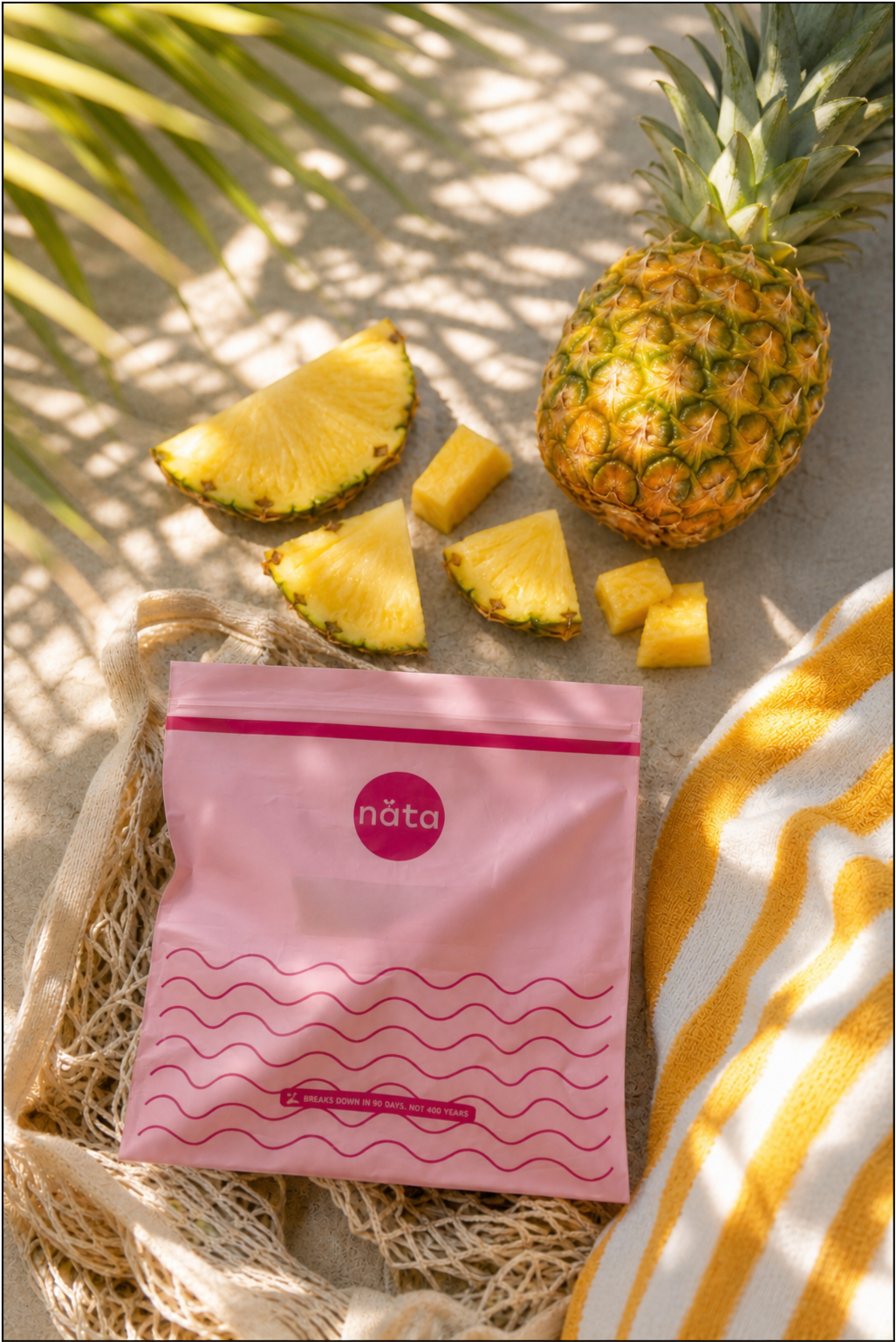 Nata Zero Waste Gallon Zip Bags