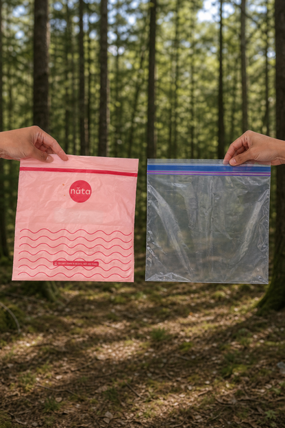 Nata Zero Waste Gallon Zip Bags