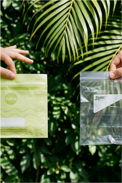 Nata Zero Waste Sandwich Zip Bags